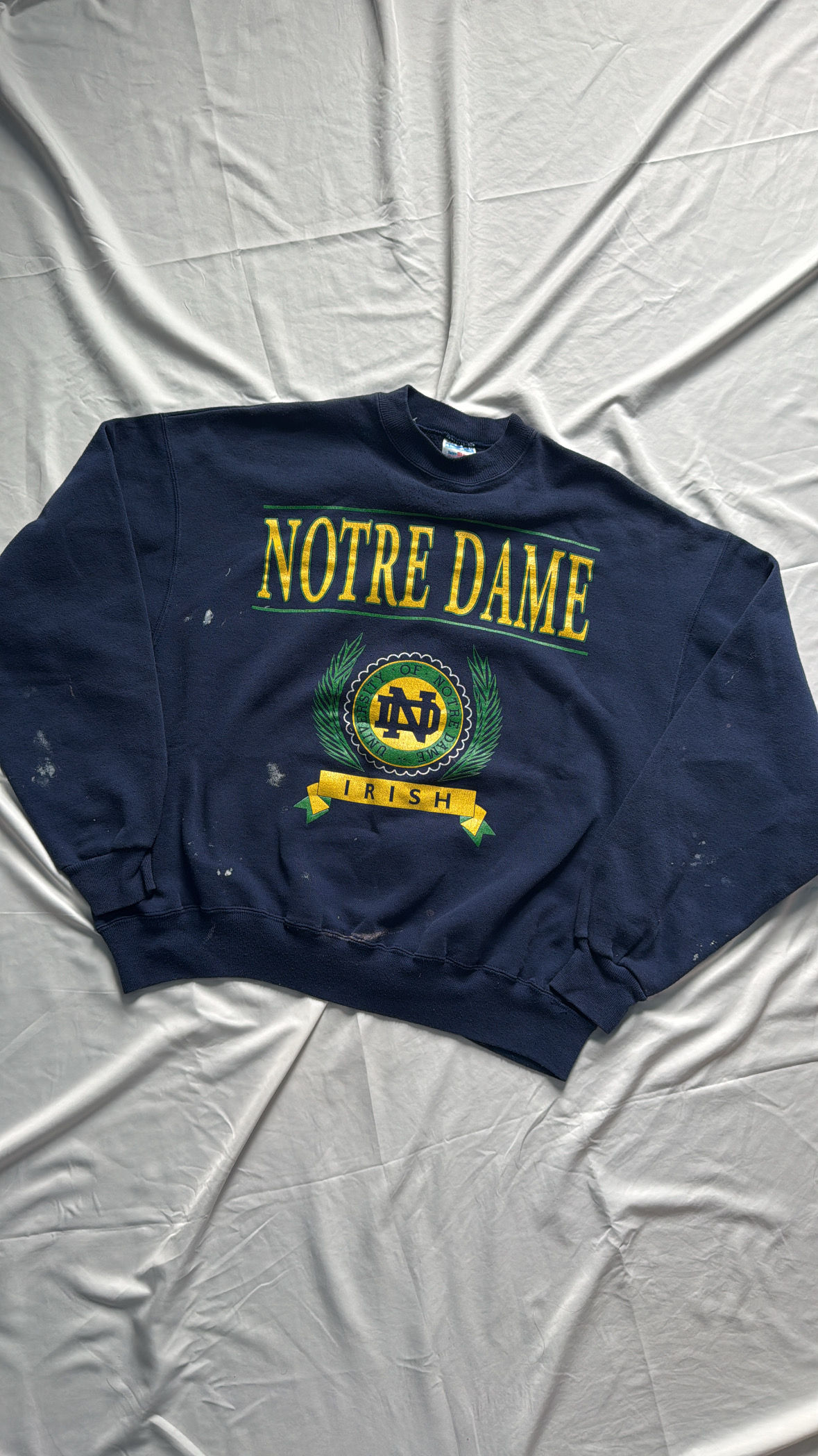 Vintage Notre Dame Crewneck 