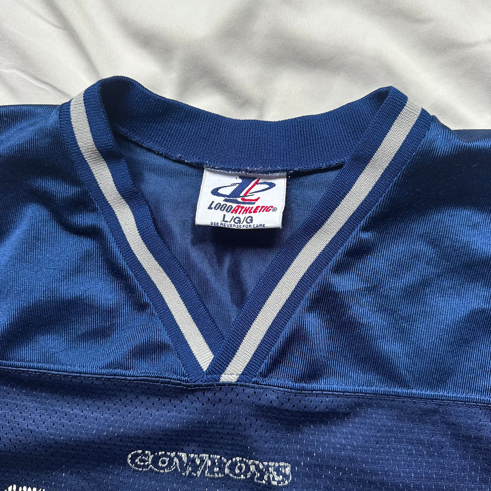 Thumbnail: Vintage Logo Athletic Dallas Cowboys Jersey 