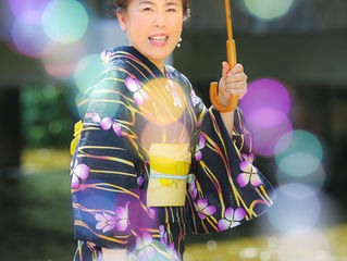シャボンと浴衣✿