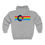 Thumbnail: Unisex Heavy Blend™ Full Zip Hooded Sweatshirt - Commodore Logo - Clean