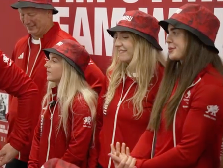 Ashleigh Barnikel Proud to Wear Cardiff Met-Designed Team Wales Kit
