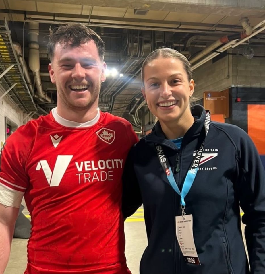 Henry Kirwan and Amy Williams