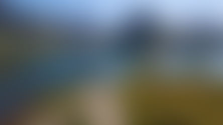 A land rover defender park near the Fredvang bridge in Norway.