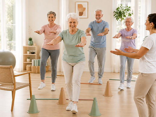 Psychomotricité - groupe gym douce