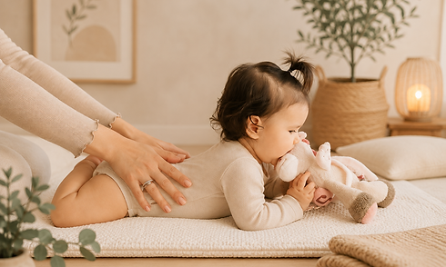 Massage bébé 