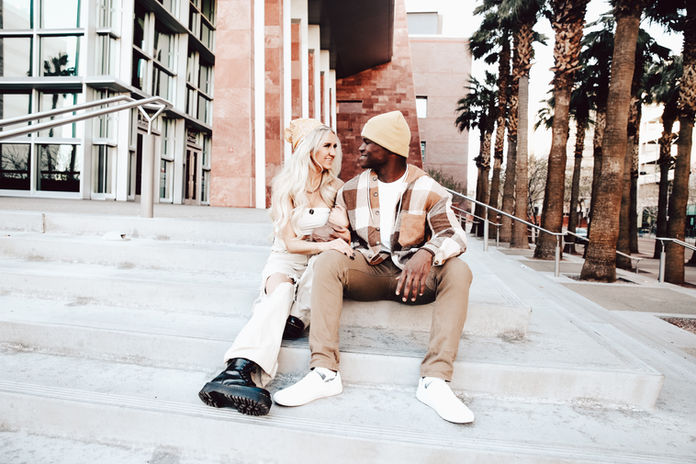 Downtown Las Vegas Engagement Photographer