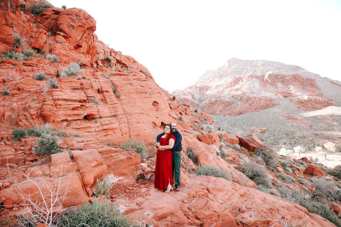 Red Rock Las Vegas Engagement Photographer