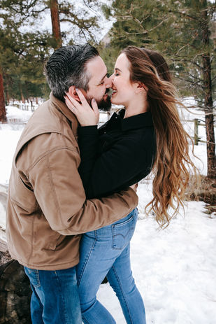 Mt. Charleston Las Vegas Engagement Photographer
