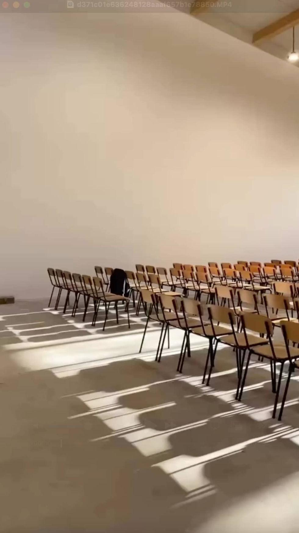 Gottesdienst Saal der Kirche