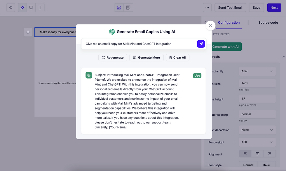 Mail Mint For AI Email Marketing