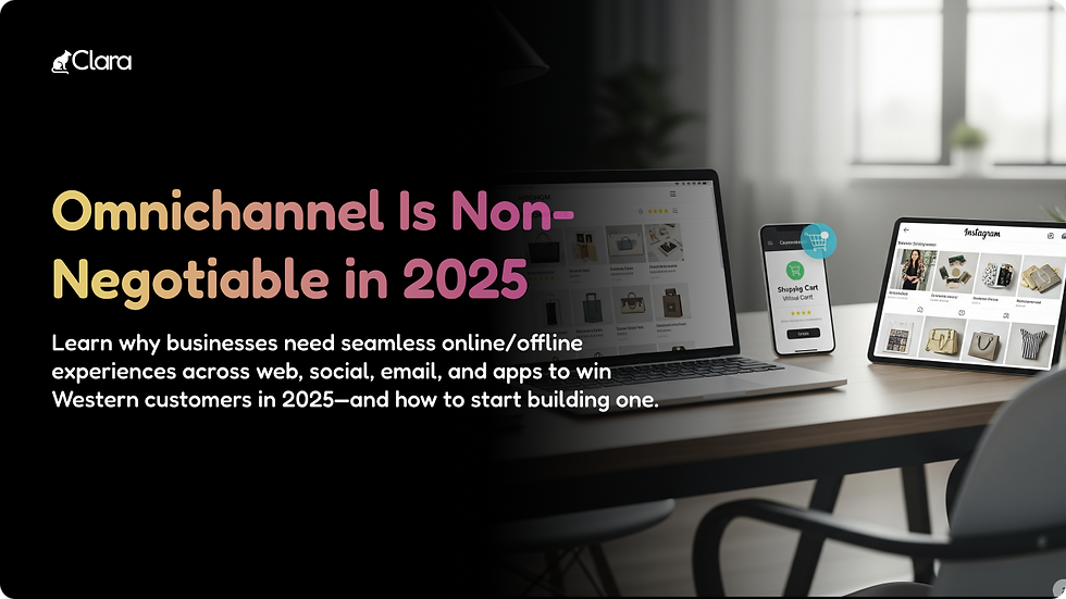 Why Omnichannel Is Non-Negotiable for Online-First Businesses in 2025