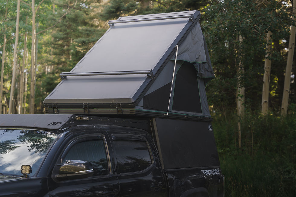 current madix drift truck camper model in the field