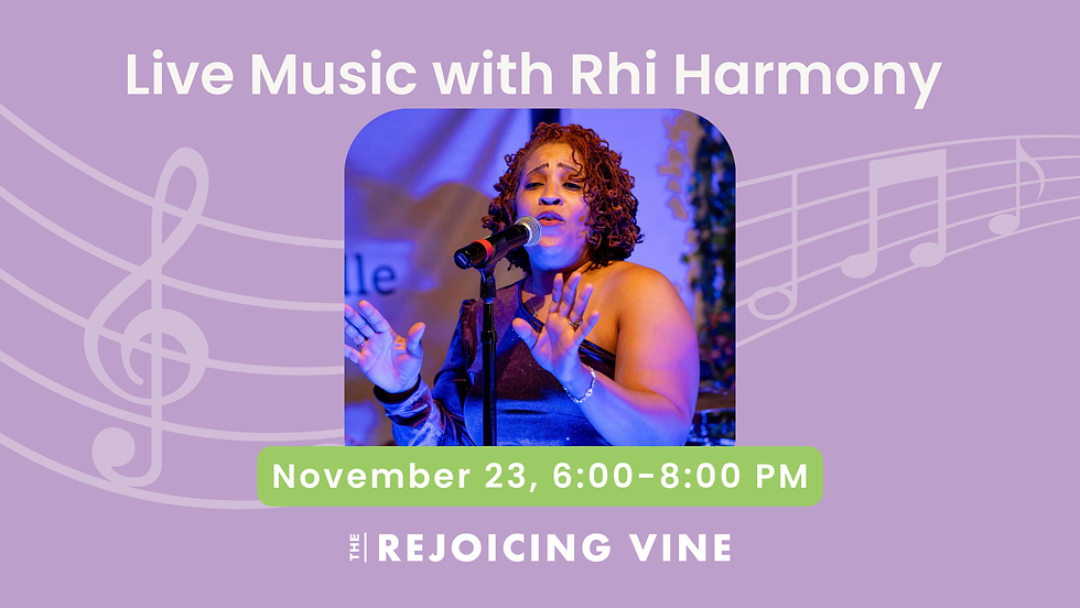 Live Music with RhiHarmony