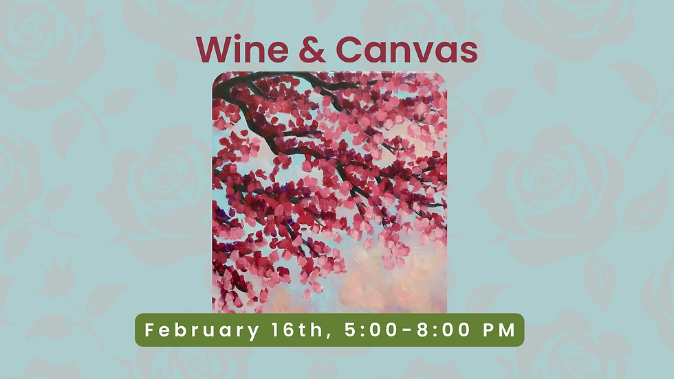 Northside Wine & Canvas – Sunset Apple Blossoms