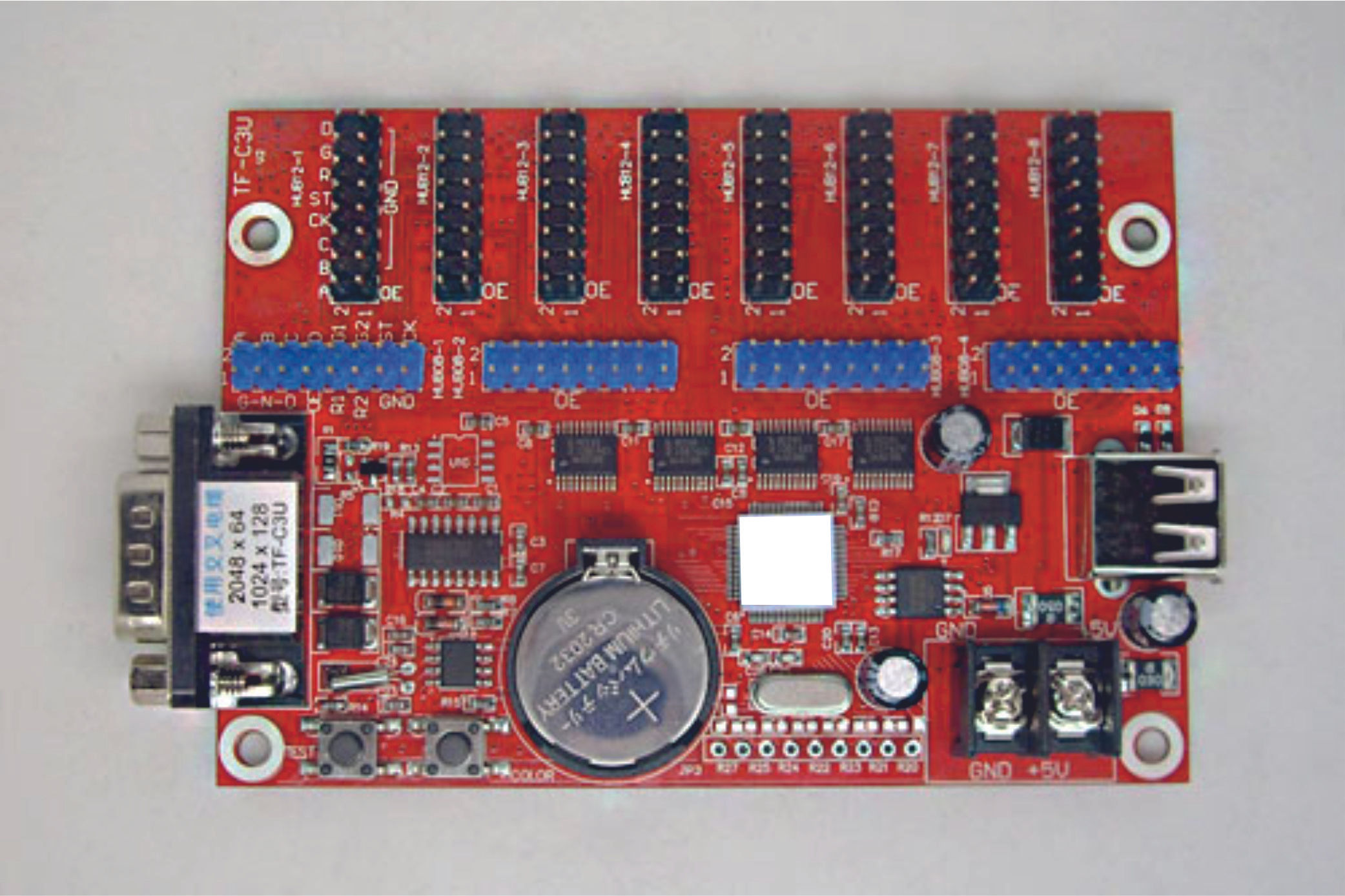 TF-C3U USB+COM Girişli Grafik P10 Panel Kontrol K