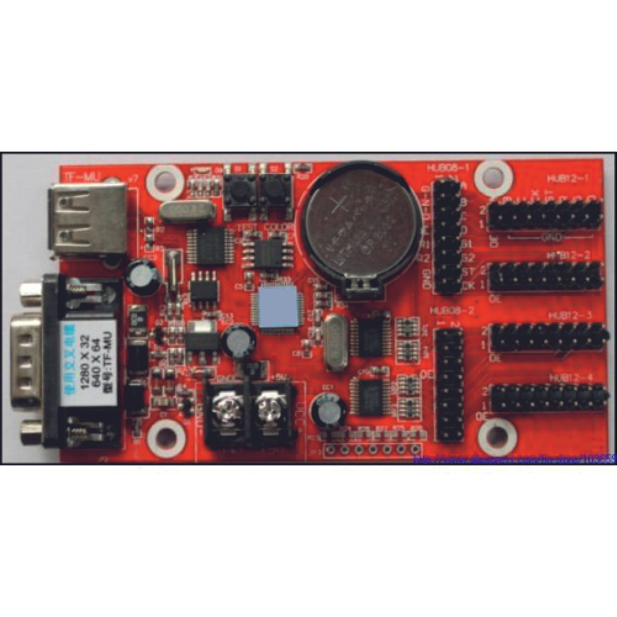 TF-MU USB+COM Girişli Grafik Panel Kontrol Kartı