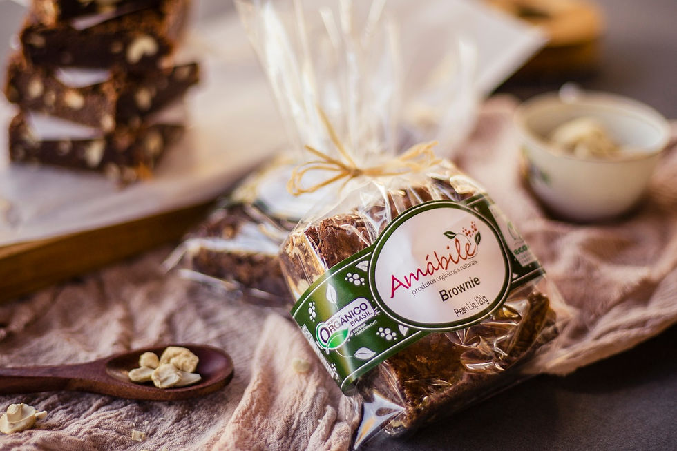 Miniatura: Brownie com castanha de caju