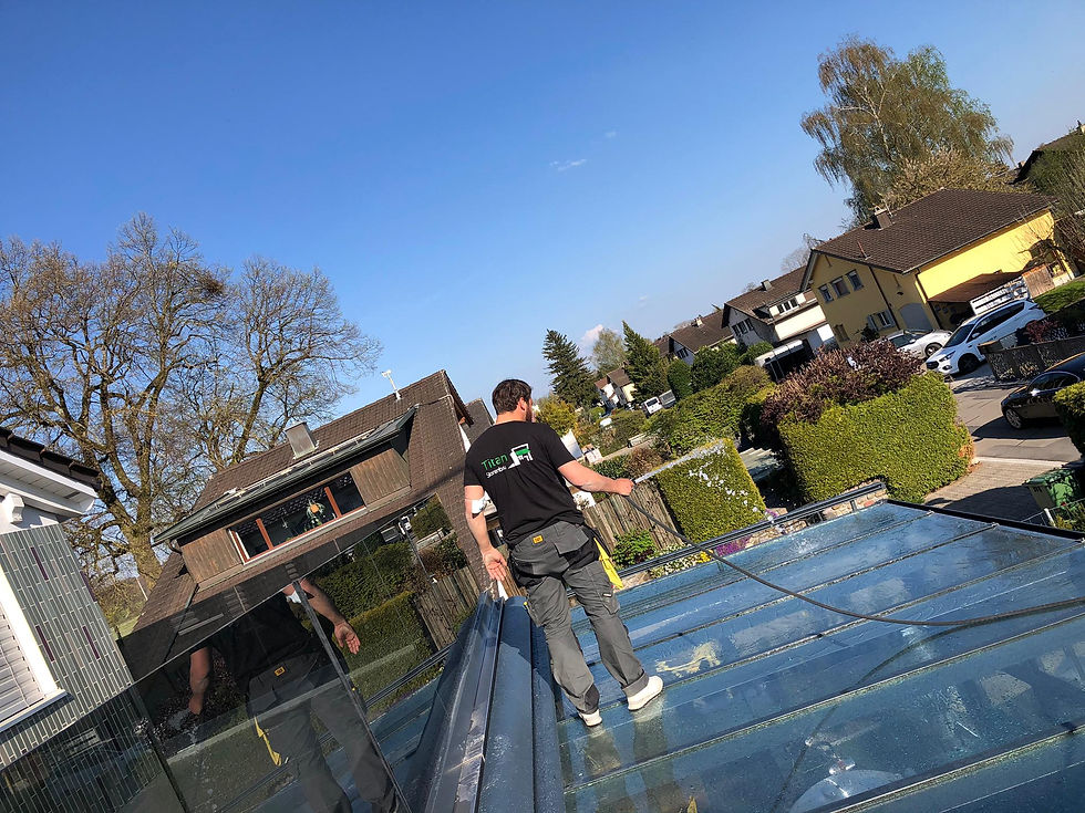 Wintergarten Grossputz Dübendorf Volketswil Zürich