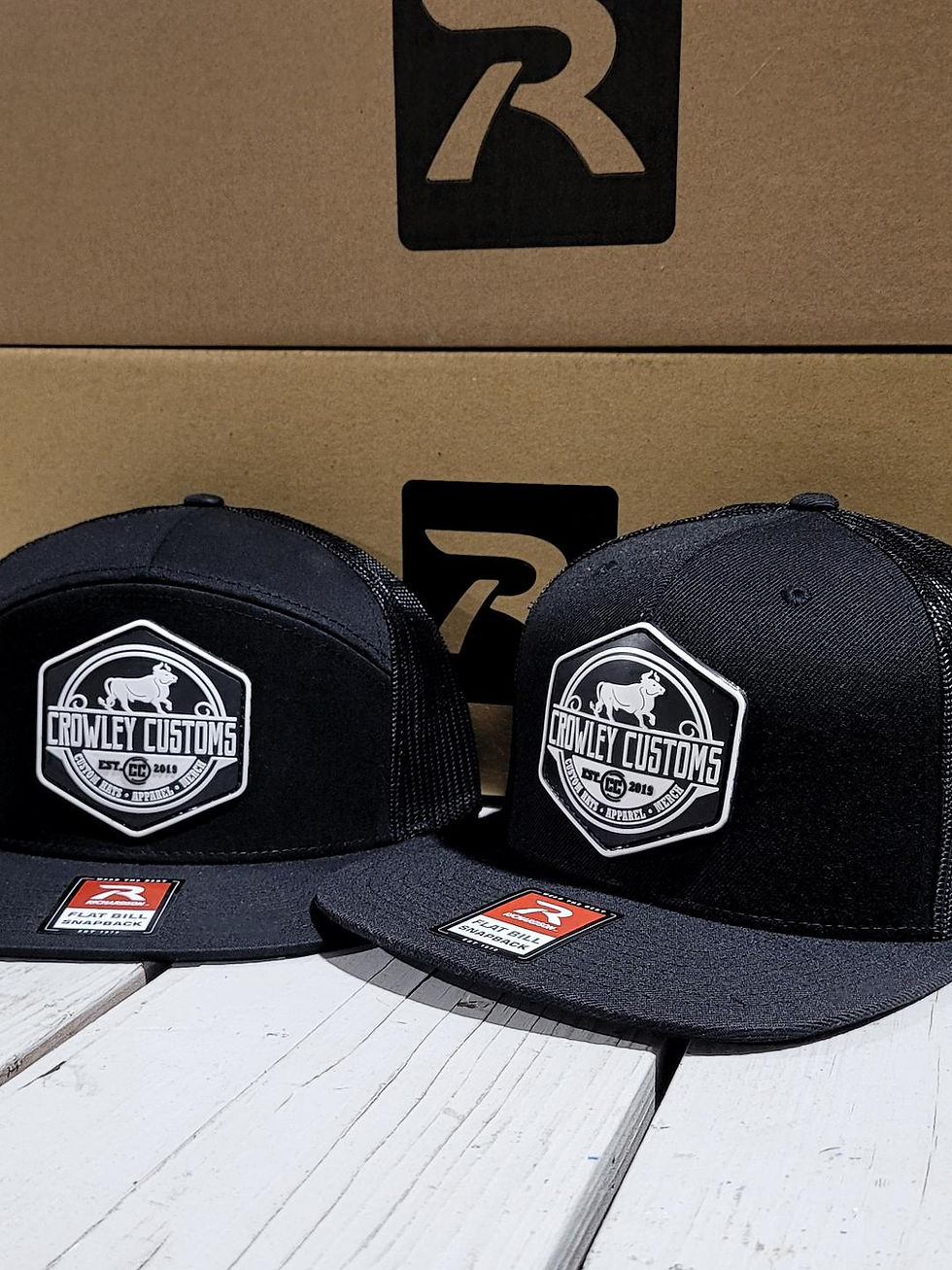 Thumbnail: Crowley Customs PVC Patch Hat