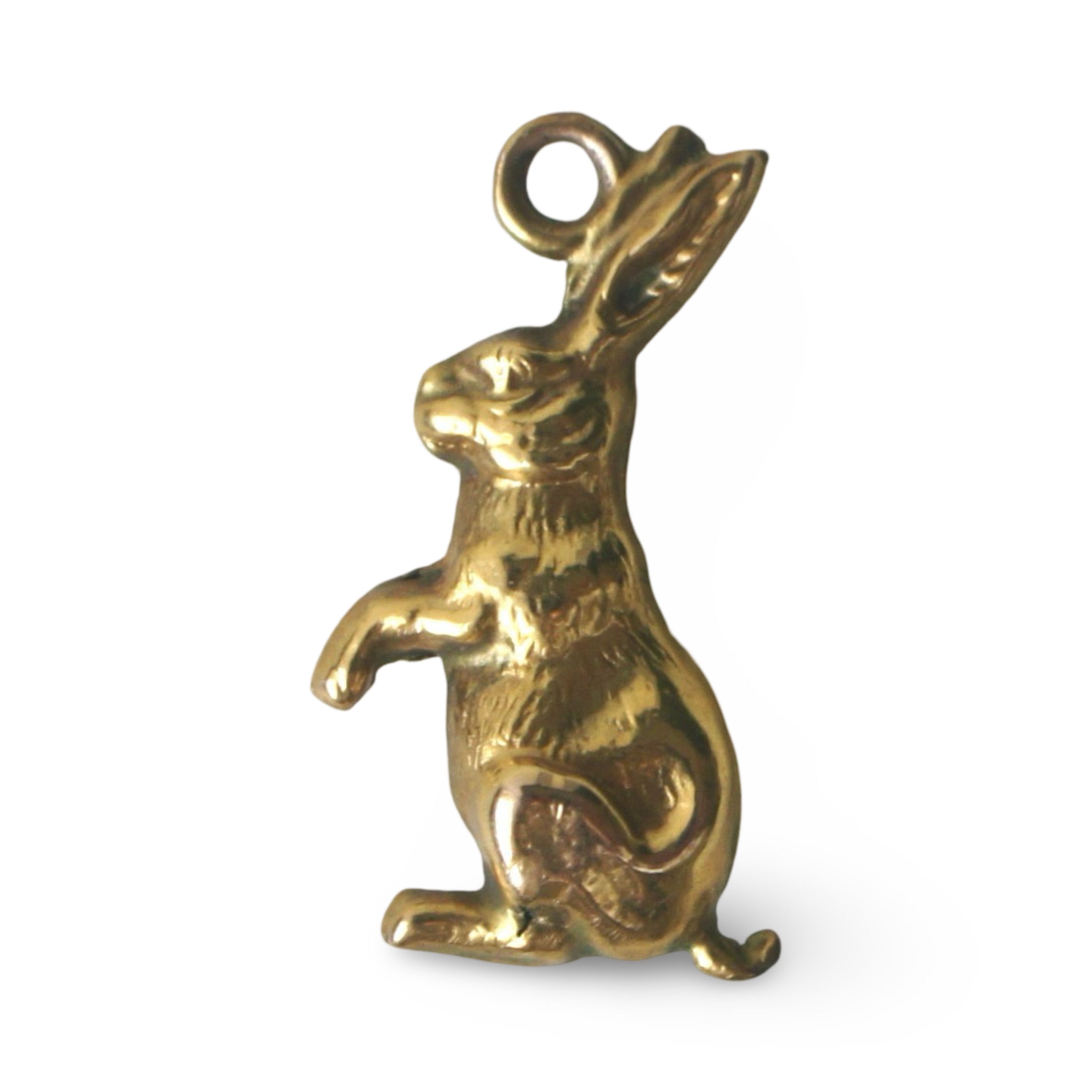 Hollow Bunny Rabbit Charm