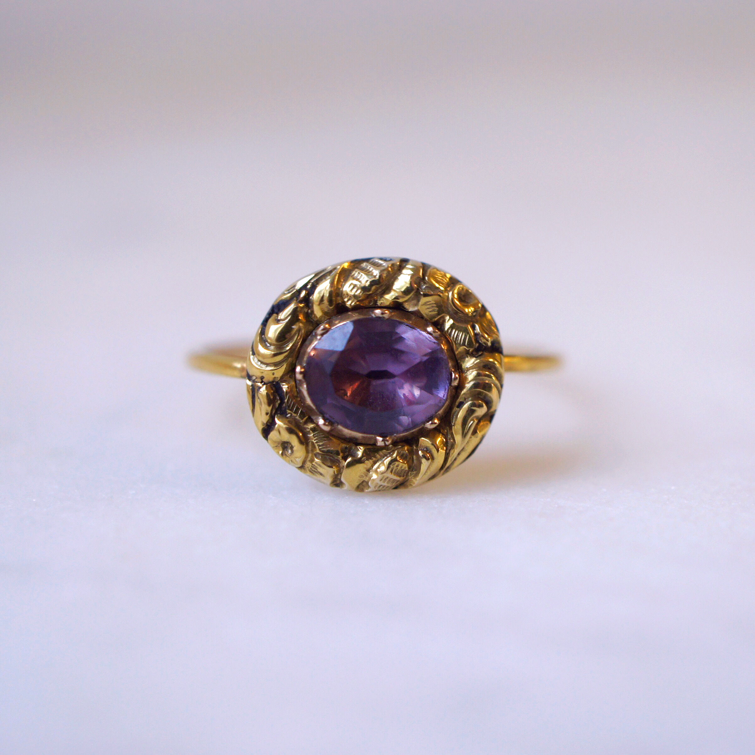 Georgian Amethyst Ring
