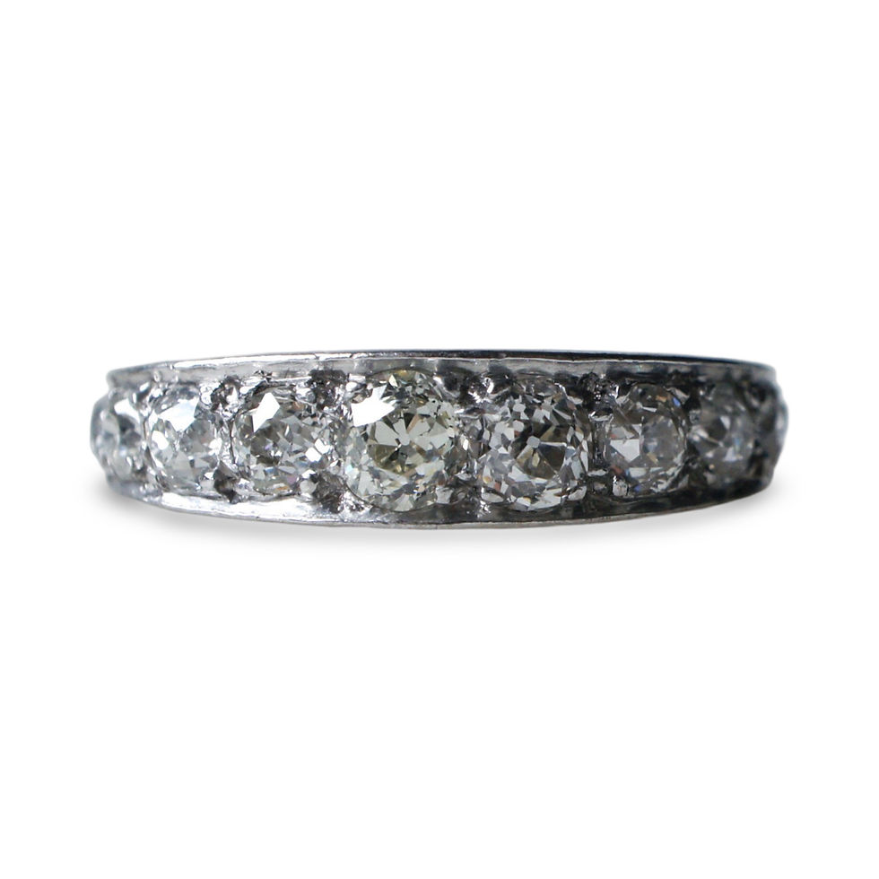 1.60ct Old Mined Diamond Band