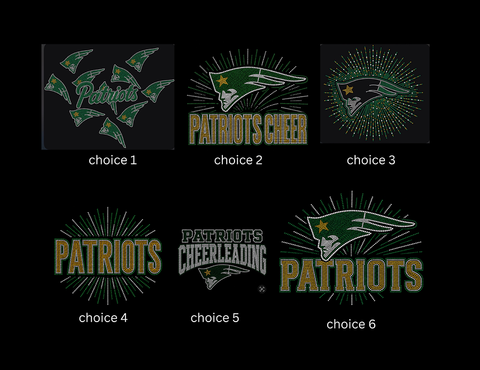 Thumbnail: Patriots Woman Weekend Rhinestone Crew