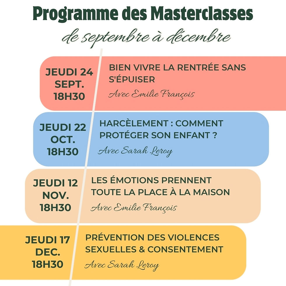 Atelier 3-5 ans "Mon corps m'appartient"