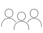 Dessin de trois personnes