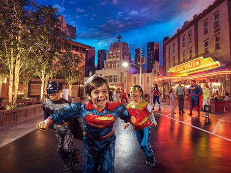 Be a super hero every Saturday at Warner Bros World Abu Dhabi
