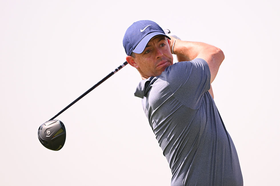 Rory McIlroy in Abu Dhabi