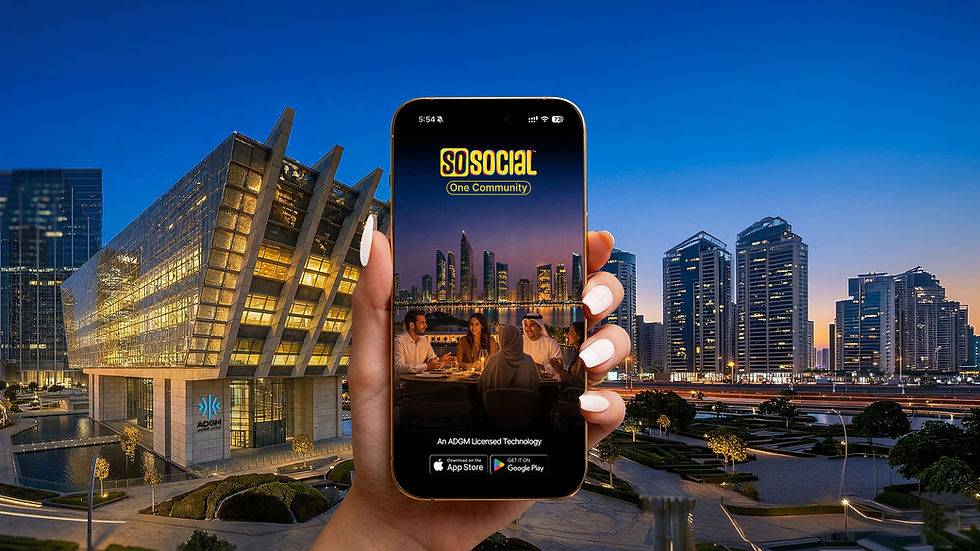 SoSocial offers up to 100% cash back when dining at selected restaurants in Abu Dhabi