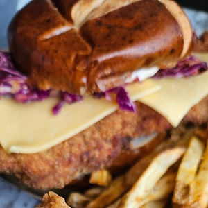 Chicken Schnitzel Sandwich