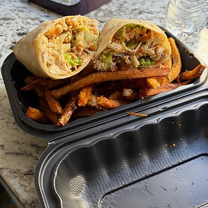Chicken Caesar Salad Wrap