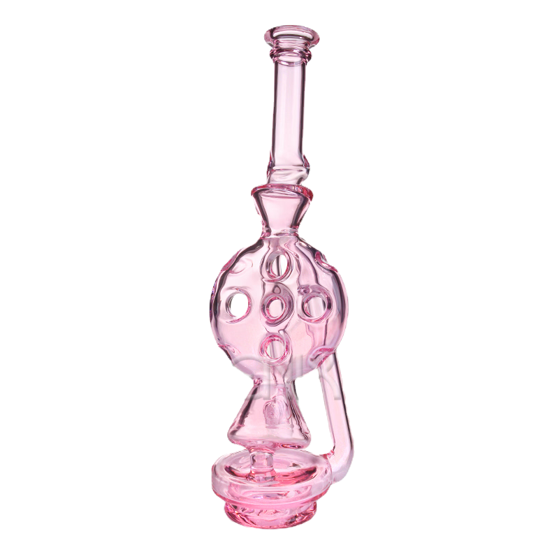 Thumbnail: Pink Phoenix Star Puffco Peak Pro Swiss Perc Recycler Attachment