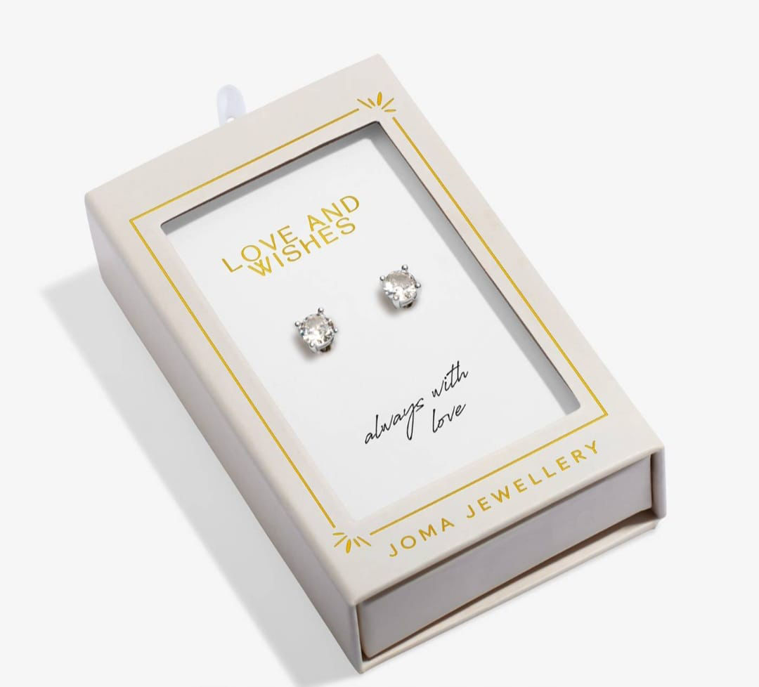 Moments To Shine 'Love And Wishes' Stud Earrings 