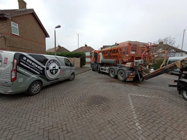 High-quality image showcasing a beautifully renovated modern kitchen and garage conversion by Lion and Leinster, trusted construction experts in Sutton. The image represents the company’s expertise in residential building services Sutton and commercial building services Sutton, featuring elegant kitchen fittings Sutton and a stylish converted garage space. Every detail reflects Lion and Leinster’s signature craftsmanship, design precision, and commitment to transforming ordinary spaces into exceptional living and working environments.