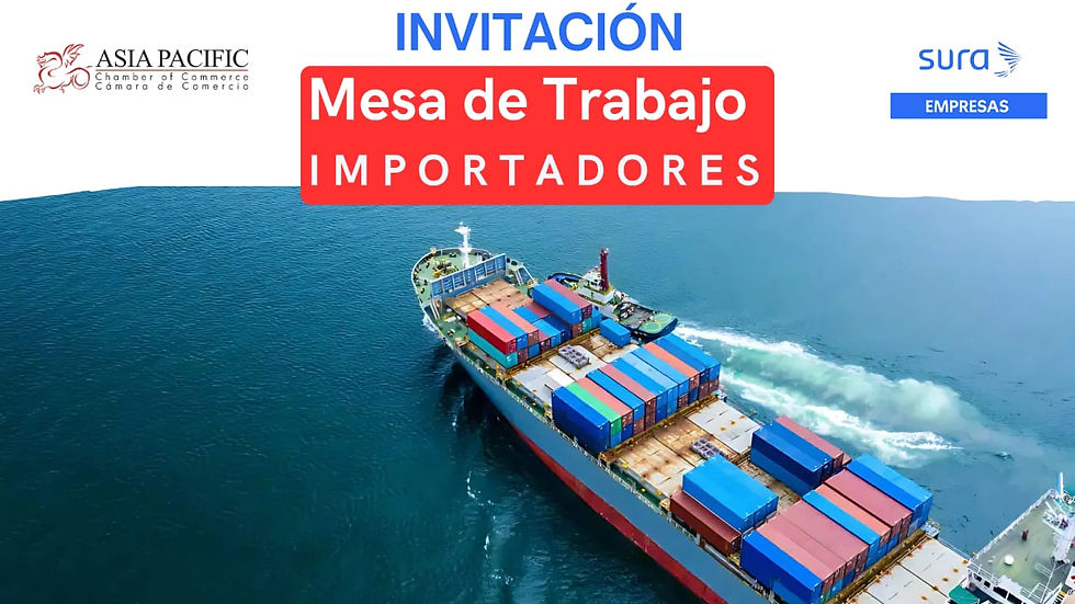 Mesa de Trabajo Especializada: “Oportunidades y Desafíos para las Pymes Sector Importadores en Asia”