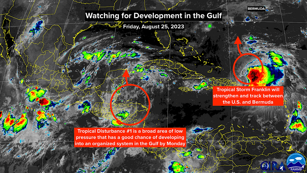 Computer forecasts increasingly show a Florida Gulf Coast threat next week