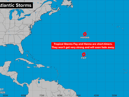 A Tropics Update Plus the Question: Should the Nor'easter Have Been Named?
