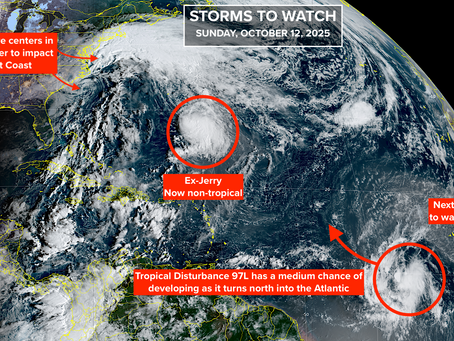 Powerful Nor'easter to Impact the Mid-Atlantic and Northeast Today and Tomorrow