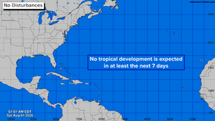 The Tropics Look to Remain Quiet Well Into August