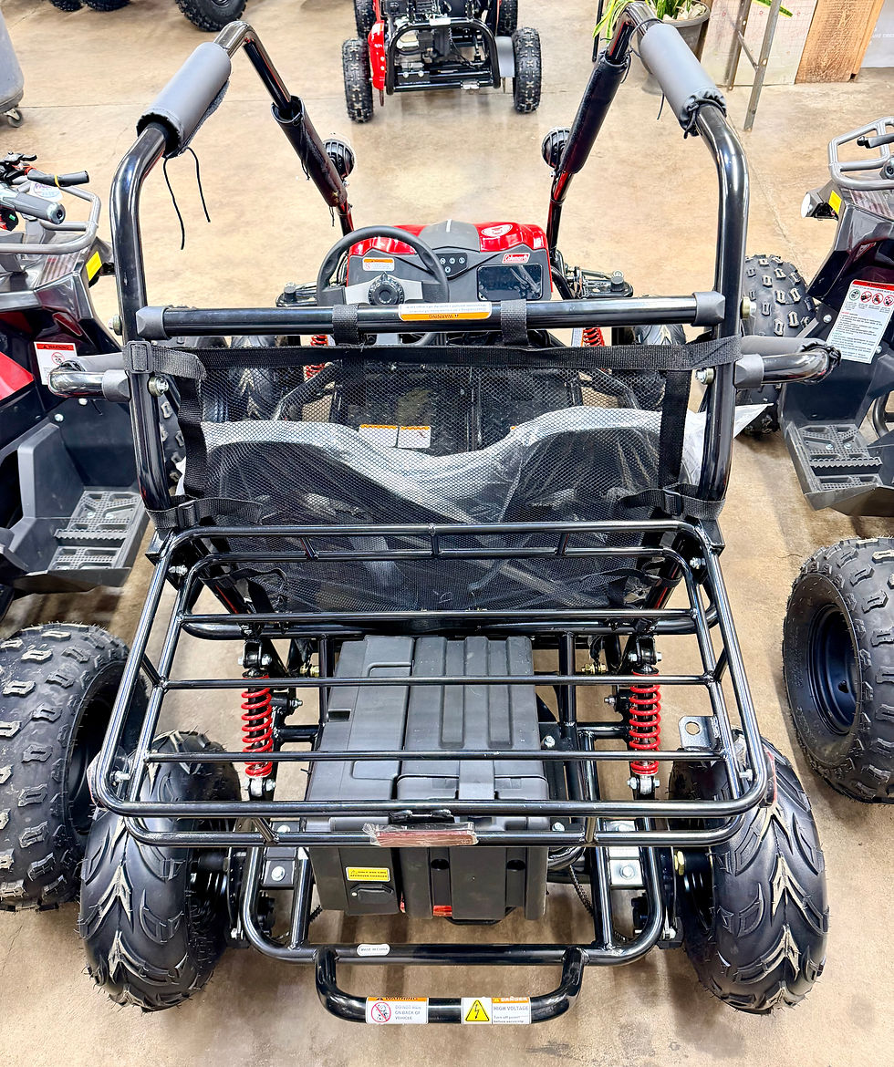 Thumbnail: Coleman EVGK200 Lithium Two-Seater Go Kart - ELECTRIC