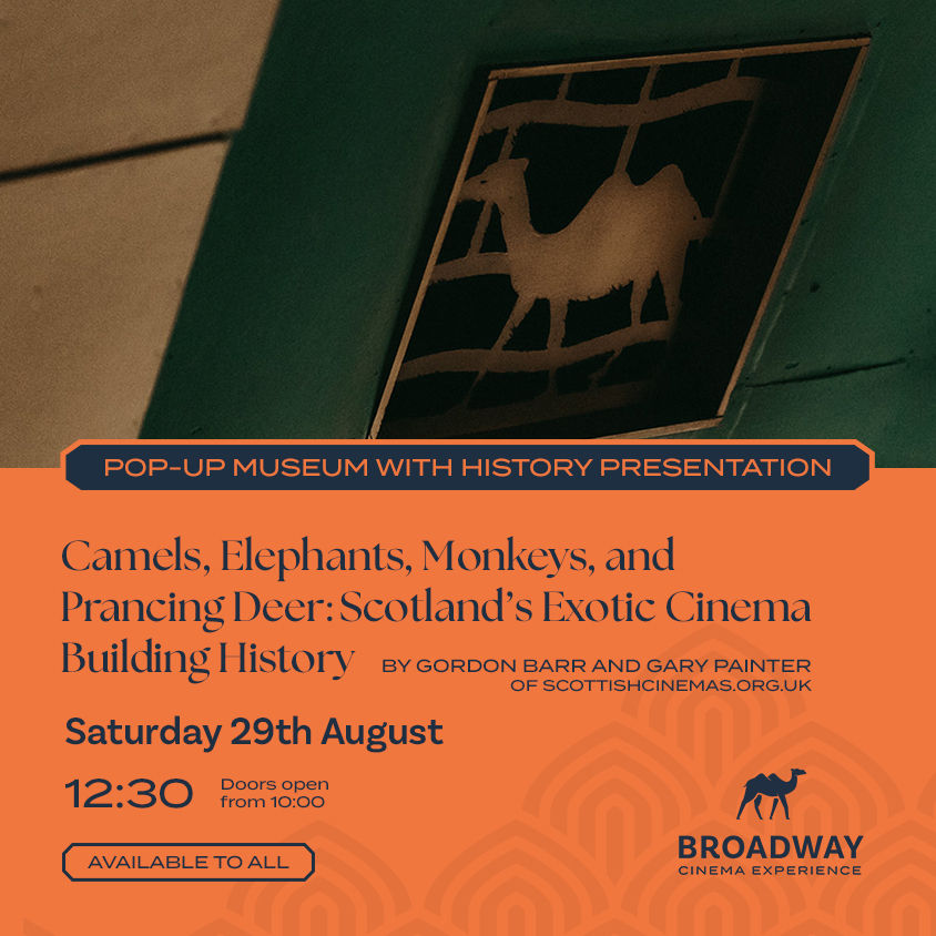 The Broadway Pop-up Museum (with Cinema History Presentation by Gordon Barr and Gary Painter)