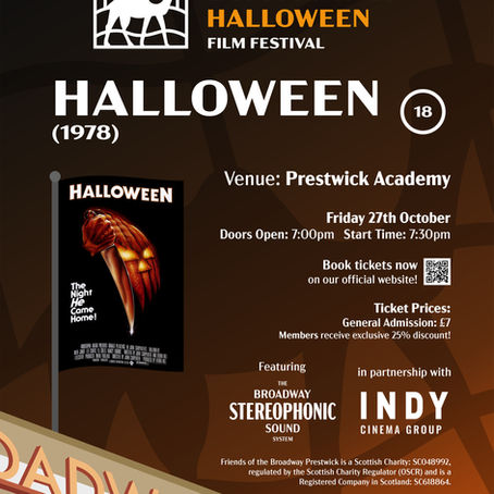 The Broadway Halloween Film Festival Announcement