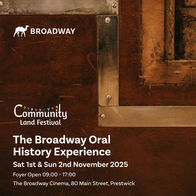 Oral History Experience Announced for Community Land Festival