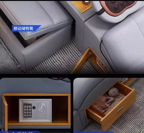 Thumbnail: NatureCares Elysian SmartSuite  Genuine Leather Beds  Massage