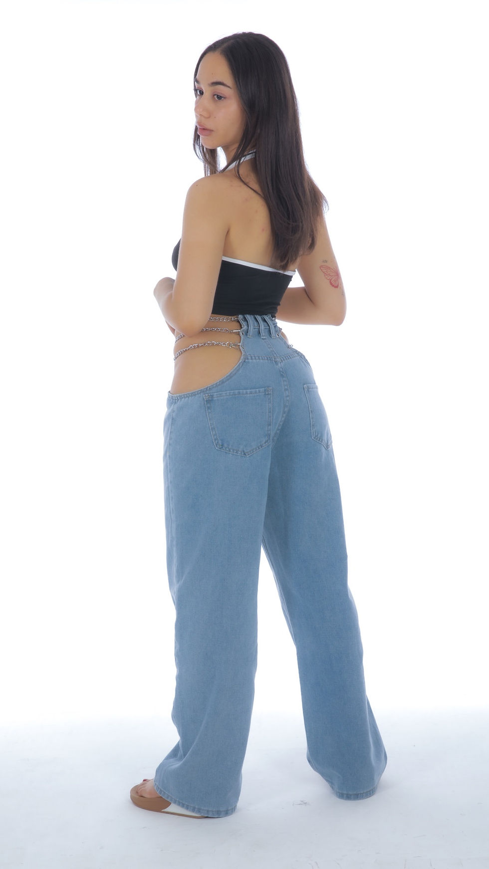 Thumbnail: DeLa-Rizon Y2K Loose -fitting Jeans