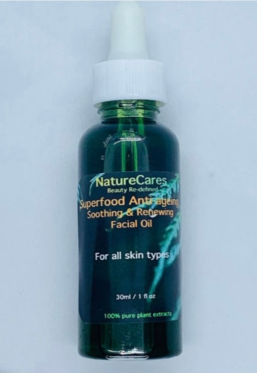 Thumbnail: NatureCares Superfood Cell-Renewing, Soothing & Antioxidant Facial Oil 30ml