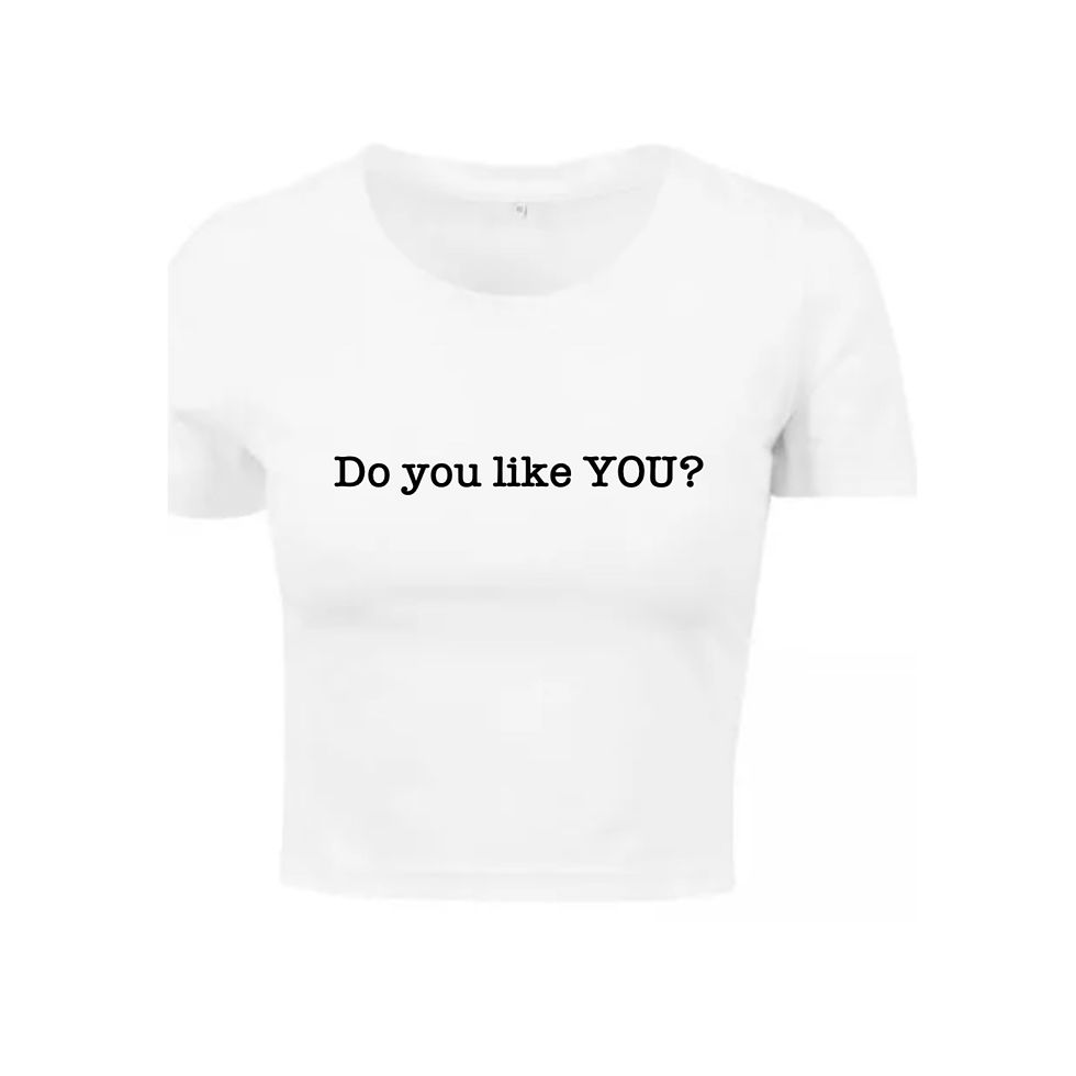 Thumbnail: Do you like YOU Cropped Top T-shirt Casuals by DeLa-Rizon at NatureCares